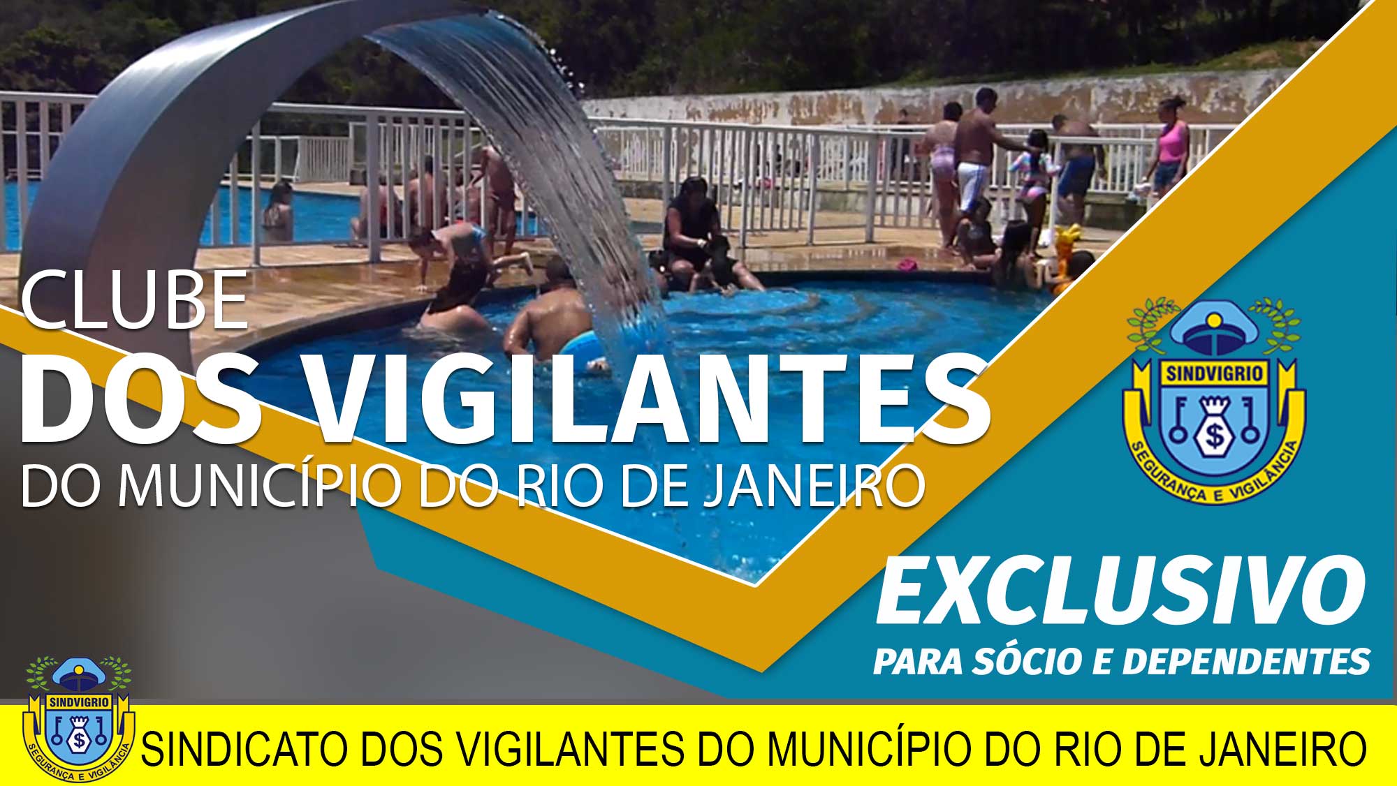 Sindicato dos vigilantes de Minas Gerais - Curta o verão no Clube dos  Vigilantes com sua família e amigos